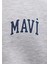Mavi Logo Baskılı Gri Sweatshirt 0611716-80018 16