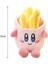 Childrenworld Peluş Kolye Gerçekçi Anime Karikatür Patates Kızartması Yıldız Kirby Peluş Bebek Araba Kolye (Yurt Dışından) 1