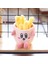 Childrenworld Peluş Kolye Gerçekçi Anime Karikatür Patates Kızartması Yıldız Kirby Peluş Bebek Araba Kolye (Yurt Dışından) 5