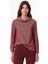Regular Bisiklet Yaka Uzun Kol Bluz 6
