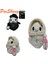 Pinshang Veba Doktoru Peluş Oyuncaklar Mini Sıkılabilir Peluş Yastık (Yurt Dışından) 1