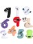Alfabe Lore Peluş Oyuncaklar 0-9 Numarası Peluş Eğitim Bebek Çocuklar Çocuklar Için Xmall Hediye (Yurt Dışından) 1