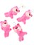 Küçük Ayı Bebek Kadın Çanta Süsleri Sevimli Pembe Ayı Anahtarlık Kürk Hayvan Araba Anahtarlık Moda Hediye (Yurt Dışından) 5