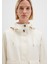 Kapüşonlu Ekru Ceket 1110625-89513 12