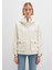 Kapüşonlu Ekru Ceket 1110625-89513 17