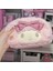 Kawaii Sanrioed Hello Kitty Peluş Kalem Kutusu Kuromi Melodi Büyük Kapasiteli Kırtasiye Kutusu Karikatür Saklama Çantası Okul Malzemeleri (Yurt Dışından) 2