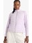 Fit Su İtici Slim Fit Dar Kesim Dik Yaka İçi Polarlı Şişme Mont E9257AX25AU 1