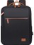 Oxford Bez Sırt Çantası Şık Rahat Laptop Sırt Çantası Öğrenci Sırt Çantası Seyahat Backpackcolor: Siyah (Yurt Dışından) 1