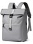 Erkekler Işletme Sırt Çantası Moda Yüksek Kaliteli Bagpack Büyük Kapasiteli Çok Fonksiyonlu Dizüstü Dizüstü Çantalar Eğlence Düz Renk Okul Çantası Renk: Açık Gri (Yurt Dışından) 1