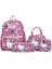4pcs Kuromi Sırt Çantası, Kalem Kılıfı, Omuz Çantası, Cüzdan Seti, Hello Kitty Sanrio School Bag, Melody Rahat Açık Gündüz Rengi: Hello Kitty-C (Yurt Dışından) 1