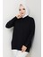 Kadın Taş Detaylı Merserize Triko Tunik -PMK462 1