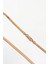 Rose Gold Ezme Italyan Gümüş Yılan Zincir 40CM 2