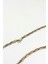 Rose-Gold-Silver Örgü Gümüş Zincir Kolye 45CM 2