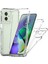 Motorola Moto G54 Için,şeffaf Akrilik 3'ü 1 Arada Darbeye Dayanıklı Kılıf-Saydam (Yurt Dışından) 1