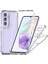 Samsung Galaxy S24 Fe Için,şeffaf Akrilik 3'ü 1 Arada Darbeye Dayanıklı Kılıf-Saydam (Yurt Dışından) 1