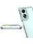 Oppo A58 4g Için,şeffaf Akrilik 3'ü 1 Arada Darbeye Dayanıklı Kılıf-Saydam (Yurt Dışından) 3
