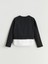 Yeni Sezon Bisiklet Yaka Kız Çocuk Sweatshirt 2