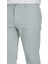 Gri Regular Fit Yandan Cepli Kanvas Pantolon 4