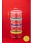 Lapis 4lü Hava Geçirmez Cam Kahvaltılık Seti Renkli Kapaklı Saklama Kabı 400ML 4
