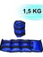 1,5 kg x 2 Adet El Ayak Ağırlığı Seti Kum Torbası 1.5 kg Kas Bilek Güçlendirici Ağırlık 1 Çift 6