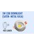5W Metal, Saten Kasa Cob Downlıght 3000K 1