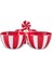 New Year Yılbaşı Candy Twist Bölmeli Çerezlik 21,5 cm 5