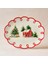 New Year Yılbaşı Cottage Kayık Tabak 30,5 cm 1