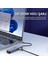 Type-C PD100W 5 Portlu 4K 30Hz HDMI 100MBPS Ethernet USB 2.0 + USB 3.0 Çoklayıcı Hub 5