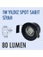 1W Yıldız Spot Sabit Siyah Kasa 3000K 1
