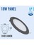 18W Siyah Kasa Sıva Altı Slim Panel LED 6500K Beyaz 1