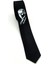 Çocuk Boy Atatürk ve Imza Baskılı Saten Siyah Kravat - Ck-29 2