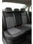 Mitsubishi L-200 Pickup 1995 Aracınıza Uyum Sağlayan Tam Takım Oto Koltuk Kılıfı - Keten Deri Detay - Zeus Model 3