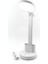 Beyaz Dokunmatik 3 Renkli Kademesiz Karartmalı Type C Şarjlı Masa Lambası Kalemlikli 10W 1