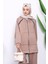 Vizon Fermuarlı Tunik Pantolonlu Modal Takım 3