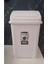 Merdem Plastik Mıenca Fantazi Çöp Kovası Itmeli 10 Lt 2 No ( 235MM x 185MM x 365MM ) 1