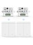 2pcs Kablosuz Işık Duvar Anahtarı Rf 433MHZ Röle Alıcı 2x 2gang Panel Anahtarı LED Lamba Için LED Uzaktan Kumanda (Yurt Dışından) 2