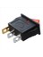 Ac 16A/250V 20A/125V Kırmızı Işık Kapalı Spst Boat Rocker Switch x 20 Pcs (Yurt Dışından) 3