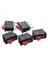 Ac 16A/250V 20A/125V Kırmızı Işık Kapalı Spst Boat Rocker Switch x 20 Pcs (Yurt Dışından) 5