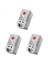 3x Mekanik Termostat KTO011 0-60 Cellisi Ayarlanabilir Kontrol Normal (N C) Sıcaklık Kontrolör Anahtarı Kırmızı (Yurt Dışından) 1