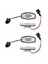 4pcs Araba LED Plaka Işık Plaka Hafif Lamba Honda Civic Honda Accord Siyah (Yurt Dışından) 1