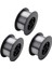 3x E71T-1C 500G Paslanmaz Çelik Gazsız Mig Kaynak Kabloları 1 0mm Dıa Katılı Kapılı Kaynak Kaynak Kaynaklık (Yurt Dışından) 1