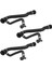 3x Motor Soğutma Sistemi Radyatör Soğutucu Hortumu Birincil Radyatör 17127531768 For-Bmw 1 E88 E82 3 E90 E91 E92 E93 (Yurt Dışından) 1