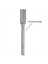 5/8 Inç ve 3/4 Inç Öğütülmüş Çubuklar Için Sds-Max 18MM Shank Toprak Çubuk Sürücüsü Sds Max Rotary Hammers ile Çalışın (Yurt Dışından) 3