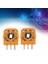 30PCS Joystick Potansiyometreleri Ps5 Kontrolörleri Için Sensör Modül Kiti 2 3kohn 3D Başparmak Çubuğu Eksen Dirençleri Onarım Parçası Turuncu (Yurt Dışından) 2