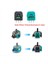 20PAIR 3D Analog Stick Mini Anahtar Sensör Modülü Gamepad Salonu Etkisi Ps5 Için Potansiyometre (Yurt Dışından) 3