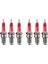 6pcs D8TC 3 Elektrot Buji Cg 125 150 200CC Motosiklet Scooter Atv Quads Için 3 Elektrotlu Yarış Buji (Yurt Dışından) 1