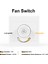 2pcs Tavan Fanı Adımsız Hız Valisi Yüzeye Monte Fan Hız Anahtarı (Yurt Dışından) 5