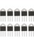 10X BTA41-600B 600V 40A Silikon Kontrolör Doğrultucu Standart Trıac (Yurt Dışından) 1
