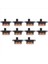 10 x Dc 0 5A 50V 3 Konum 2P2T Dpdt Panel Montaj Slide Switch SS23D32 (Yurt Dışından) 2