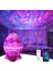 Dinozor Bluetooth Hoparlör Radyo Müzik Masa Gece Lambası Galaxy LED Projektör Işık Dinazor Yumurtası 1
